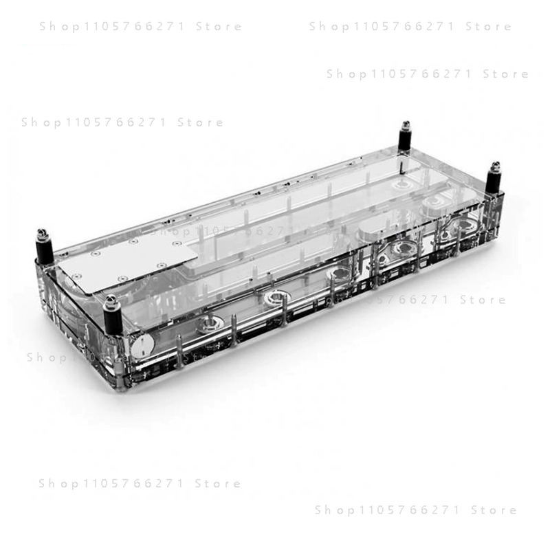 แผ่นกระจายของเหลว Alphacool Co - Integrated Pump Reservoir Distro Plate บทวิจารณ์และราคา