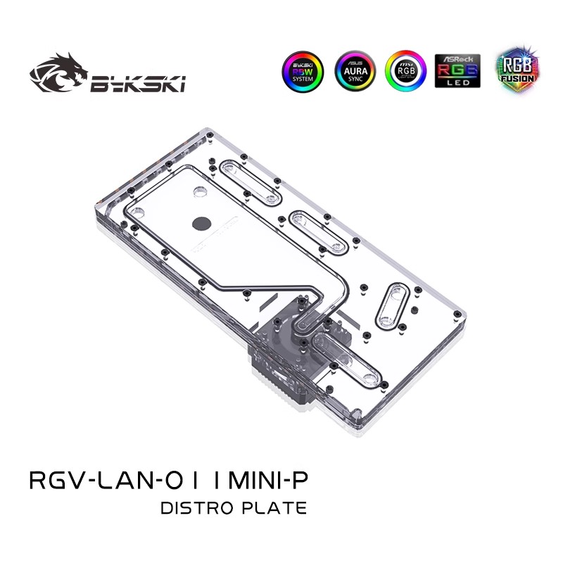 BYKSKI RGV-LAN-O11MINI-P Water - Distro Plate Ddc Pump Combo บทวิจารณ์และราคา