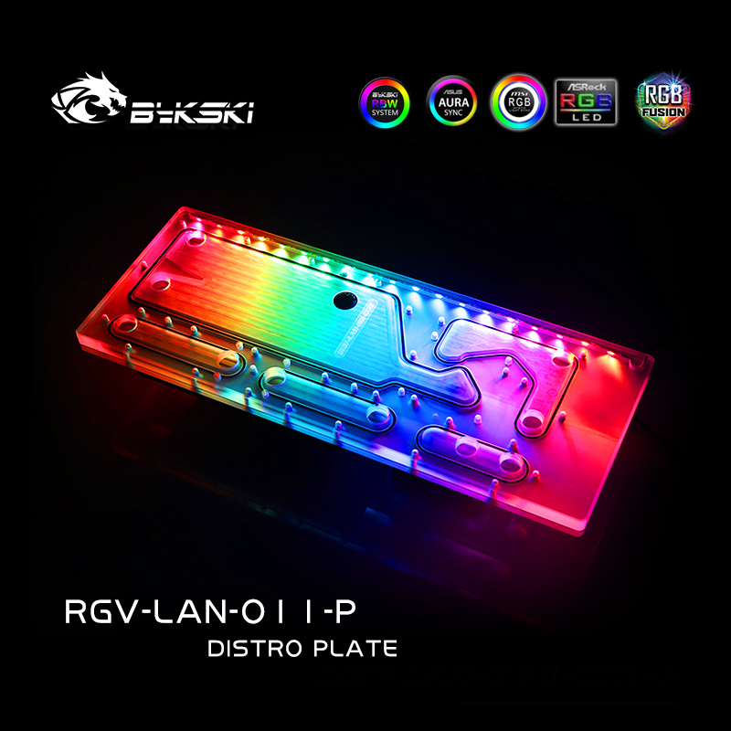 BYKSKI RGV-LAN-O11-P อะคริลิคน - Distro Plate Ddc Pump Combo บทวิจารณ์และราคา