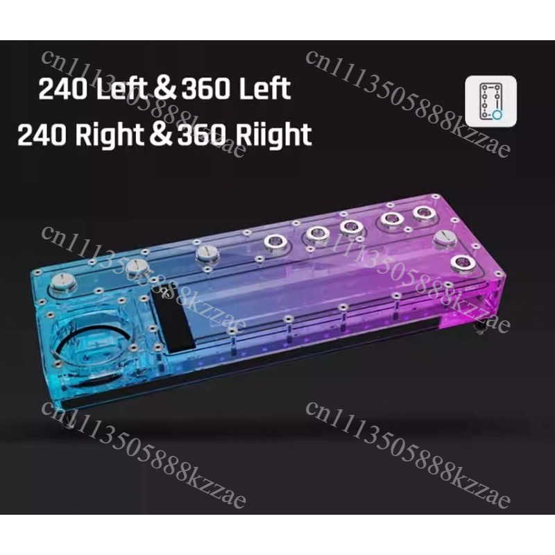 แผ่นกระจายความร้อน Alphacool C - Integrated Pump Reservoir Distro Plate บทวิจารณ์และราคา